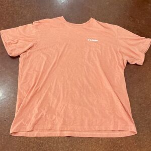 Columbia Men's Peach Short Sleeve Tee